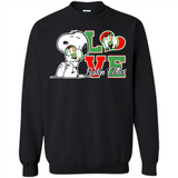 Snoopy loves NBA Boston Celtics - Sweatshirt