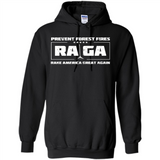 Prevent Forest Fires Rake America Great Again Shirt PINGPONG - Hoodie