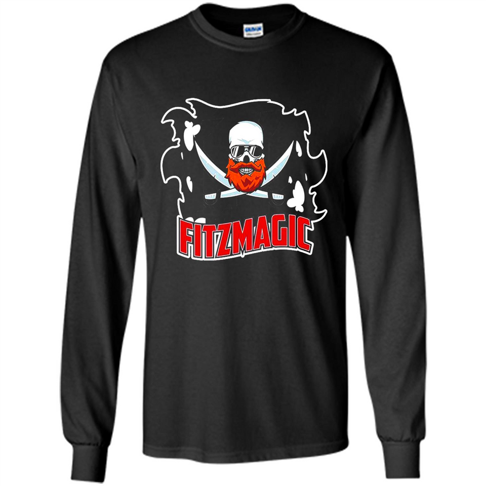 Order Fitzmagic T-Shirt Ryan Fitzpatrick Beard Skull Football Tampa Florida PINGPONG