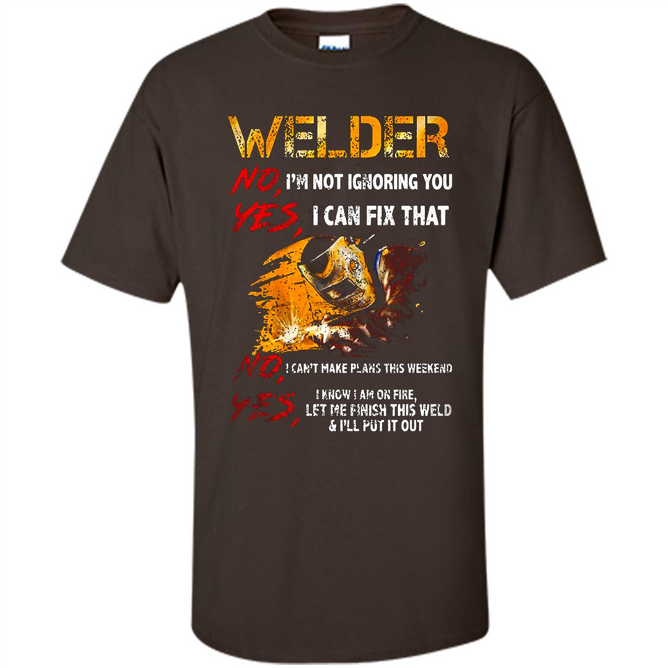 Know I'm on fire let me finish this weld shirt Sweatshirt - Shirt
