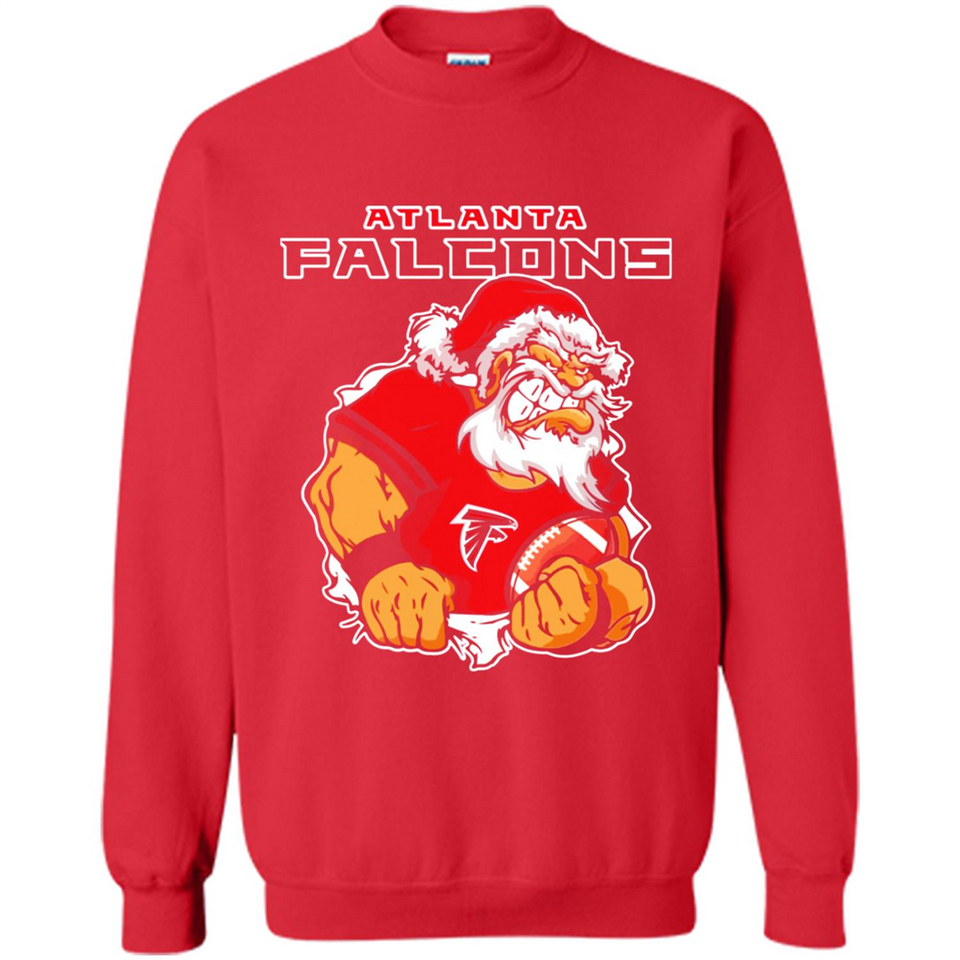 Grumpy Santa Claus Atlanta Falcons Football Team PINGPONG