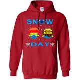 Snow Day Shirt For Charlotte Hornets Vs Minion Fans pingpong