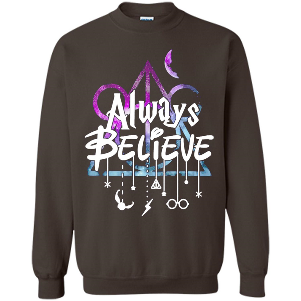 HIPPIE MOON MICKEY DEATHLY HALLOWS ALWAYS BELIEVE