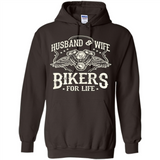 Husband & Wife Biker For Life Couple