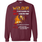 Know I'm on fire let me finish this weld shirt Sweatshirt - Sweatshirt