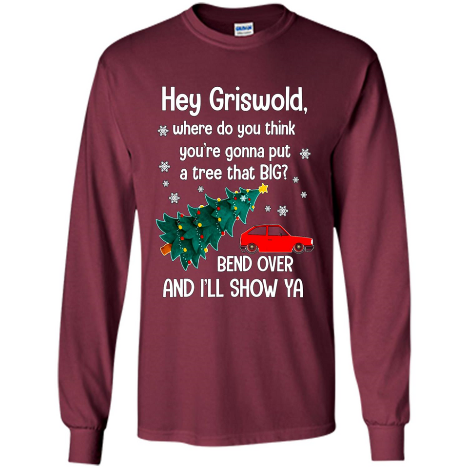 Hey Griswold Where Do You Think You’re Gonna Put A Tree Christmas PING PONG