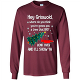 Hey Griswold Where Do You Think You’re Gonna Put A Tree Christmas PING PONG