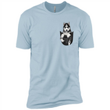 Husky Pocket - Premium Short Sleeve T-Shirt