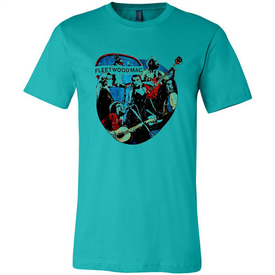 Dancing Funny Guitar Vintage Metal Rock Band Shirt PINGPONG - Canvas Unisex T-Shirt
