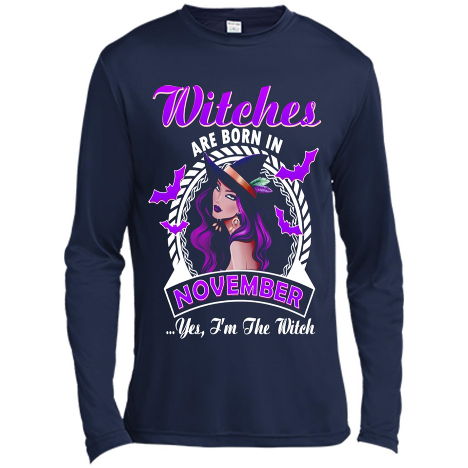 Witches Are Born In November Halloween