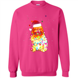 Pomeranian Santa Lights Christmas Dog Xmas Sweatshirt - Sweatshirt
