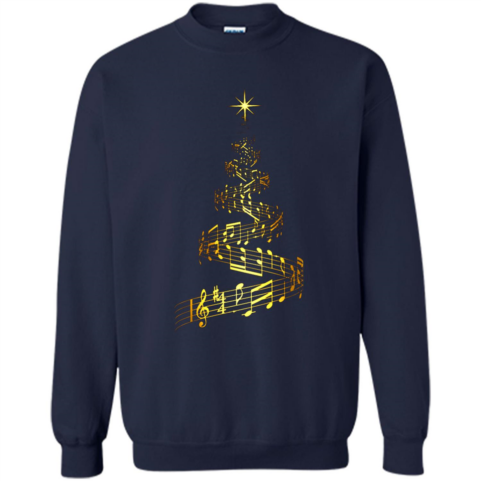 Music Note Christmas Tree Xmas Music Lover Mug PINGPONG - Sweatshirt