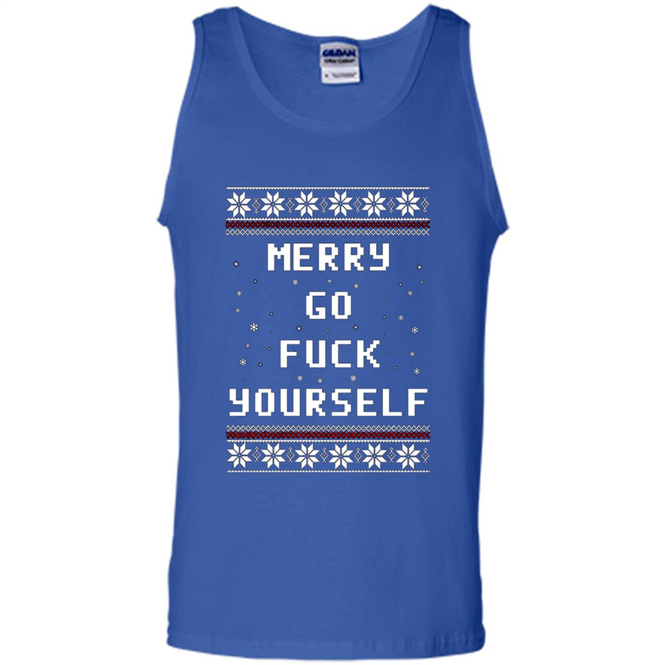 Merry go fuck yourself Christmas sweatshirt PINGPONG