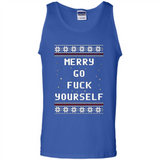 Merry go fuck yourself Christmas sweatshirt PINGPONG