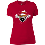 Cleveland Browns And Superman Fans - Ladies' Boyfriend T-Shirt
