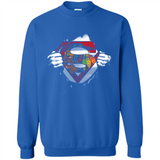 Chicago Blackhawks And Superman Fans - Sweatshirt