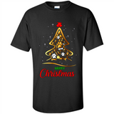 Merry Christmas Dogs Christmas Tree sweater PINGPONG