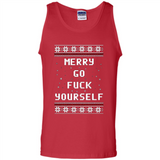 Merry go fuck yourself Christmas sweatshirt PINGPONG