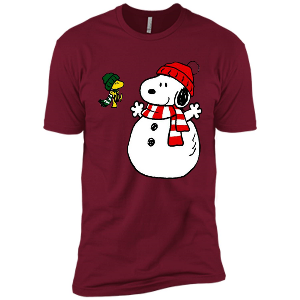 Snoopy Snowman Christmas