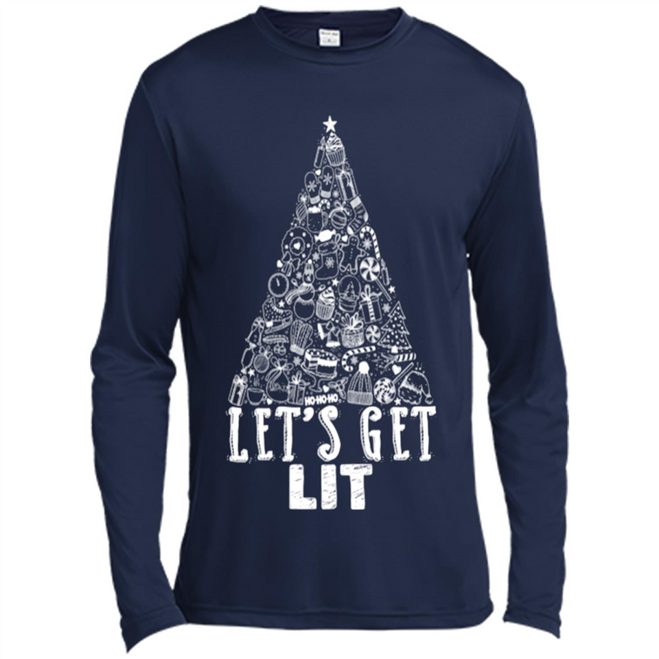 Let's Get Lit - Funny Christmas Tree