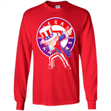 MLB TEXAS RANGERS UNCLE SAM DABBING INDEPENDENCE DAY
