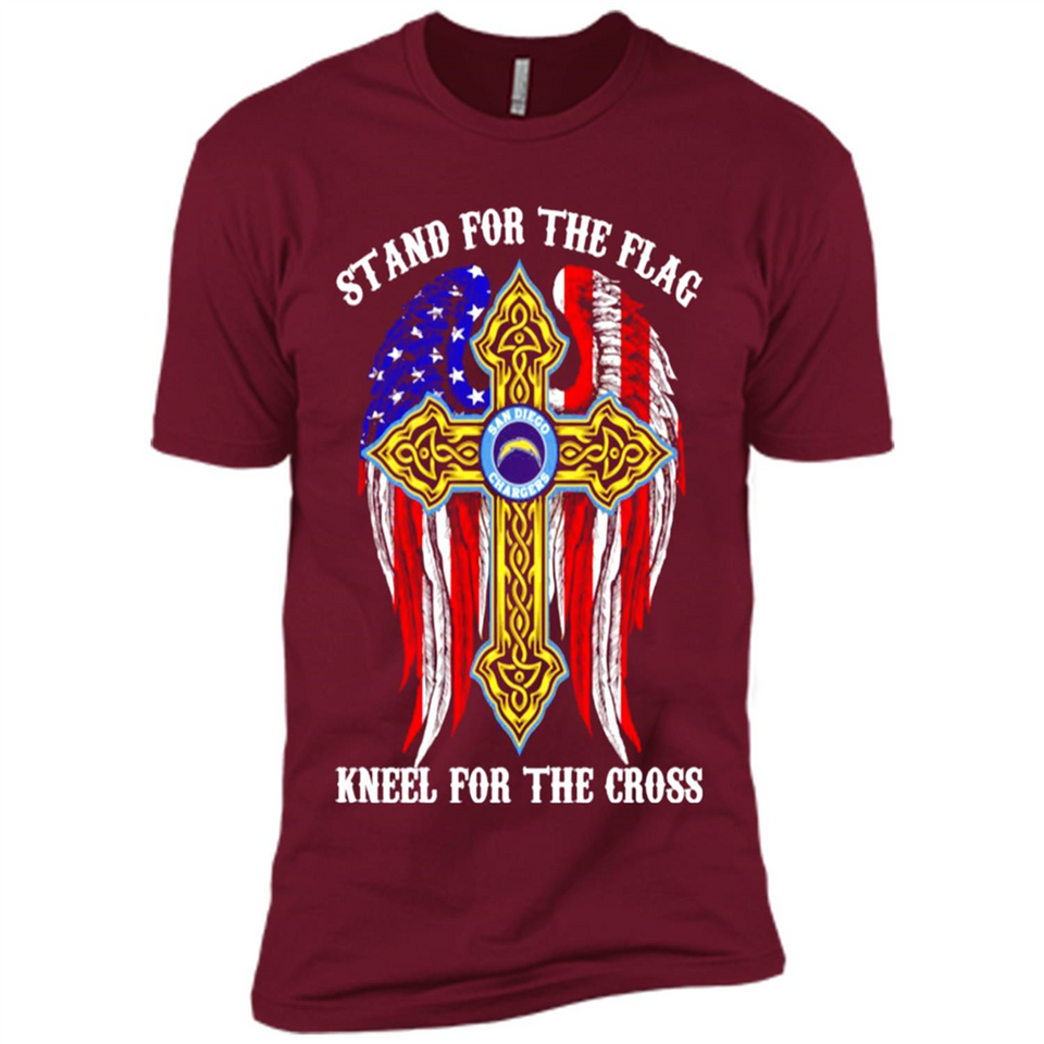 Chargers - stand for the flag kneel for the cross