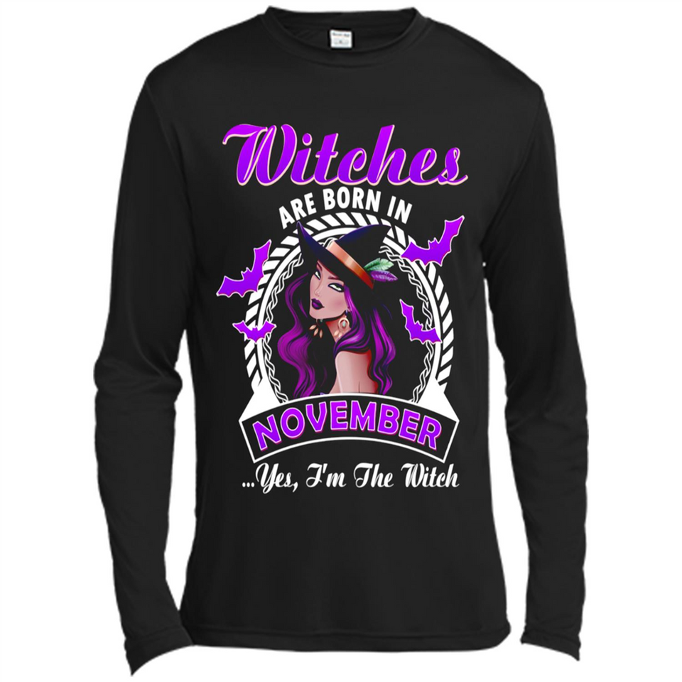 Witches Are Born In November Halloween