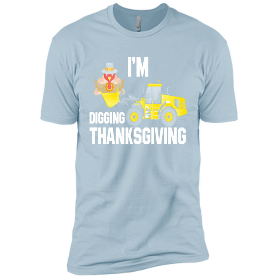 I'm Digging Thanksgiving Cute Turkey Tractor