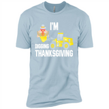 I'm Digging Thanksgiving Cute Turkey Tractor