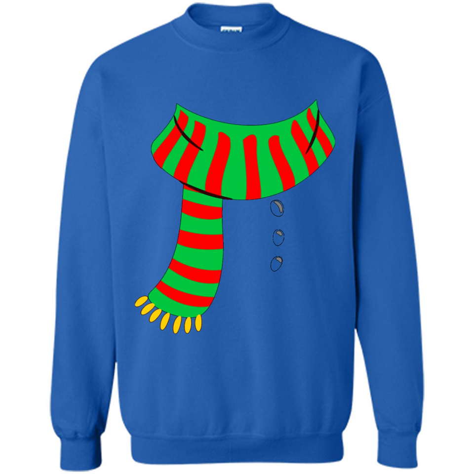 Snowman Scarf Costume T-shirt Christmas