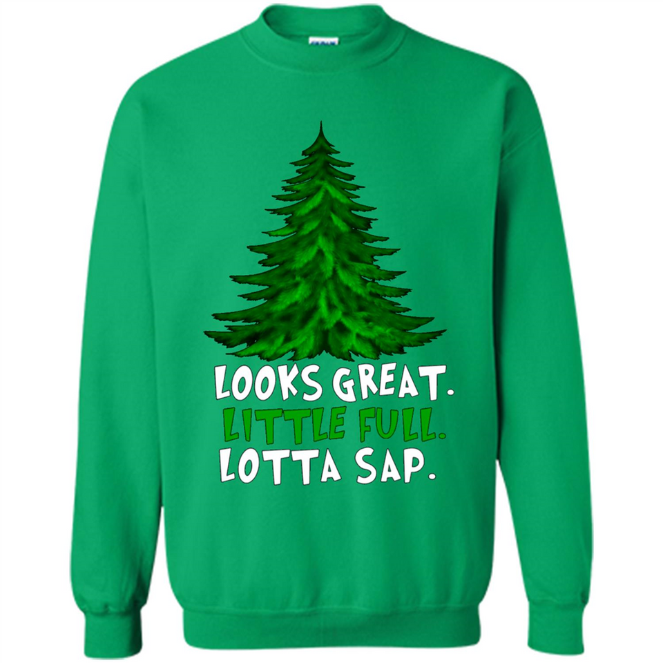Looks Great Little Full Lotta Sap Funny Christmas PINGPONG