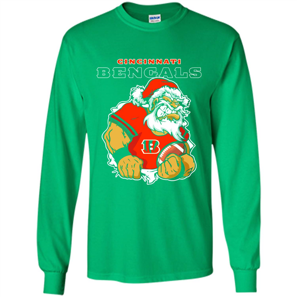 Grumpy Santa Claus Cincinnati Bengals Football Team PINGPONG
