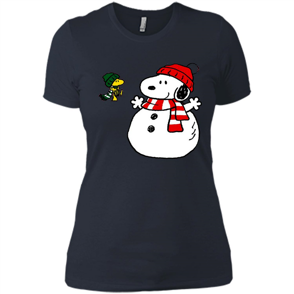 Snoopy Snowman Christmas