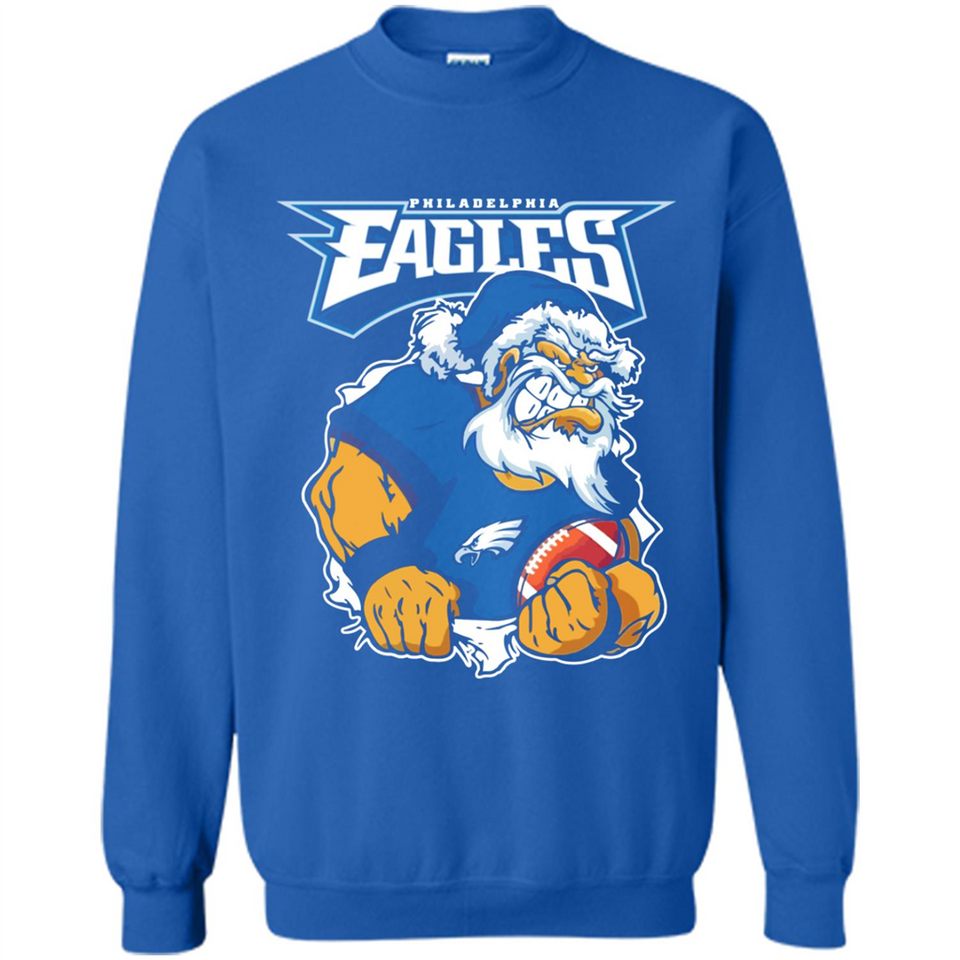 Grumpy Santa Claus Philadelphia Eagles Football Team PINGPONG