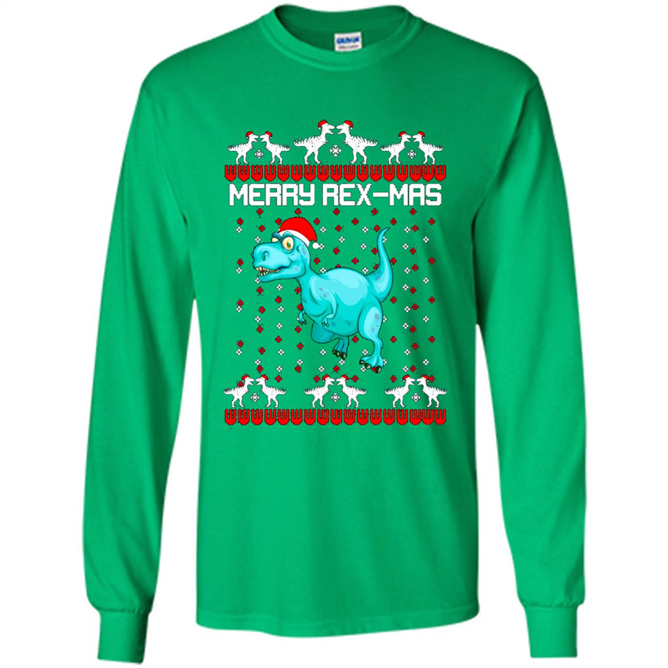 Merry Rexmas Christmas Sweatshirt PINGPONG