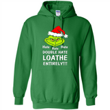 Mr Grinch hate hate hate double hate loathe entirely sweater PINGPONG