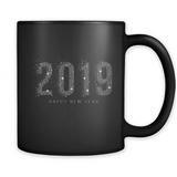 Happy New Year 2019 Sparkle Firework PINGPONG