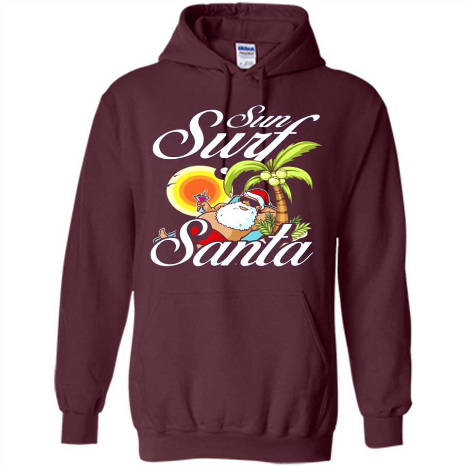 Sun Surf Santa - Hoodie