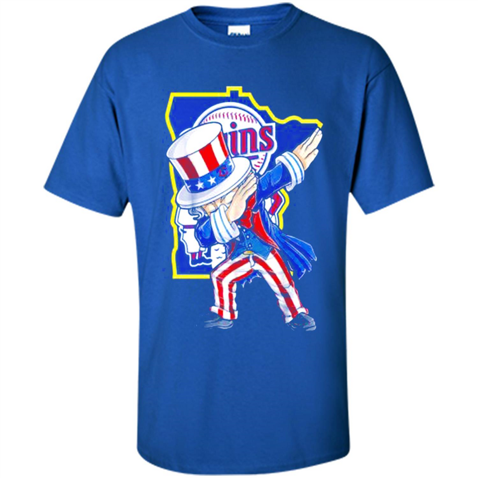 MLB MINNESOTA TWINS UNCLE SAM DABBING INDEPENDENCE DAY