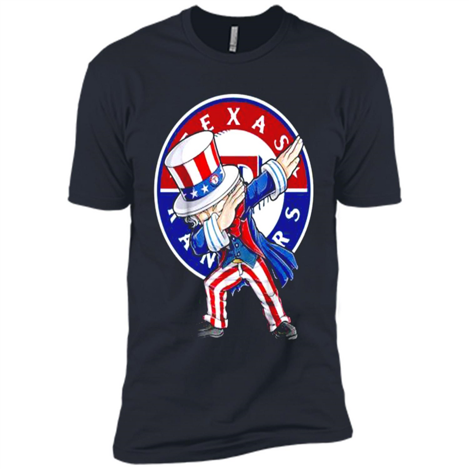MLB TEXAS RANGERS UNCLE SAM DABBING INDEPENDENCE DAY