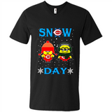 Snow Day Shirt For Cincinnati Reds Vs Minion Fans pingpong