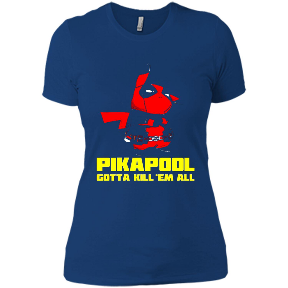 Pikapool Gotta Kill Them All Shirt PINGPONG - Ladies' Boyfriend T-Shirt