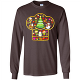 Chef Hat Christmas Ornament - Long Sleeve T-Shirt