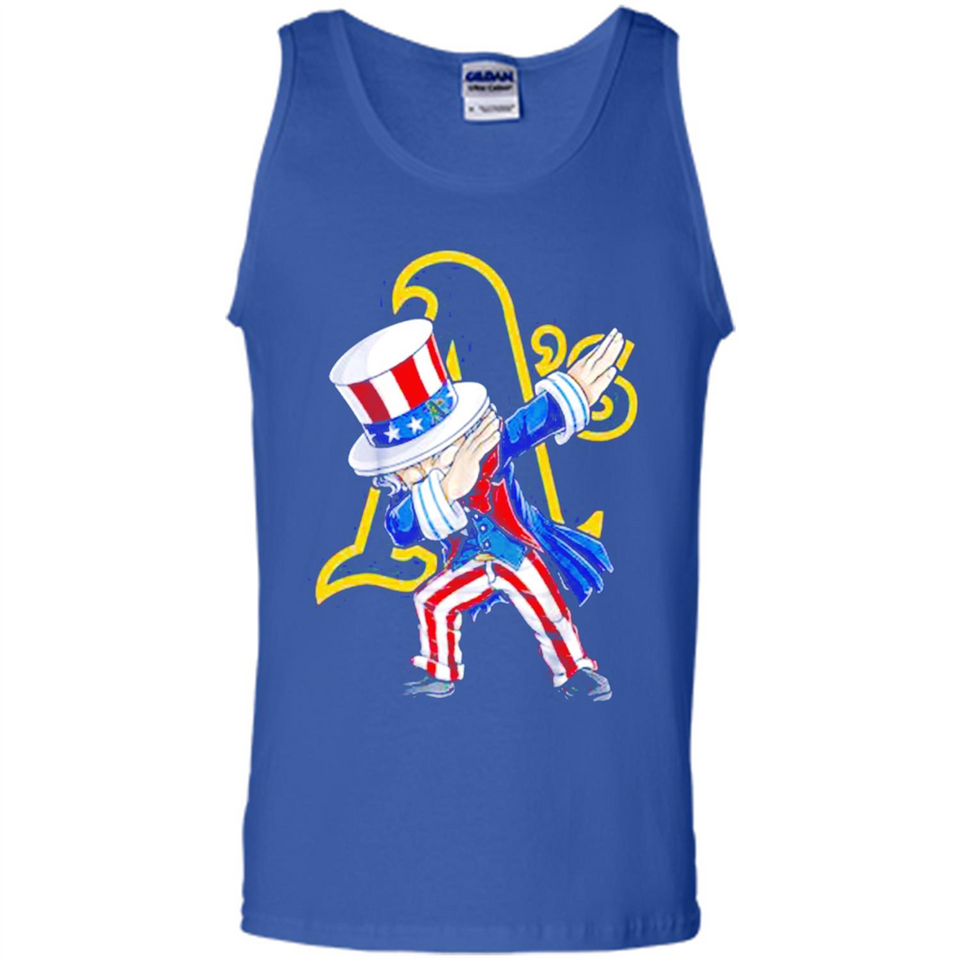 MLB OAKLAND ATHLETICS UNCLE SAM DABBING INDEPENDENCE DAY