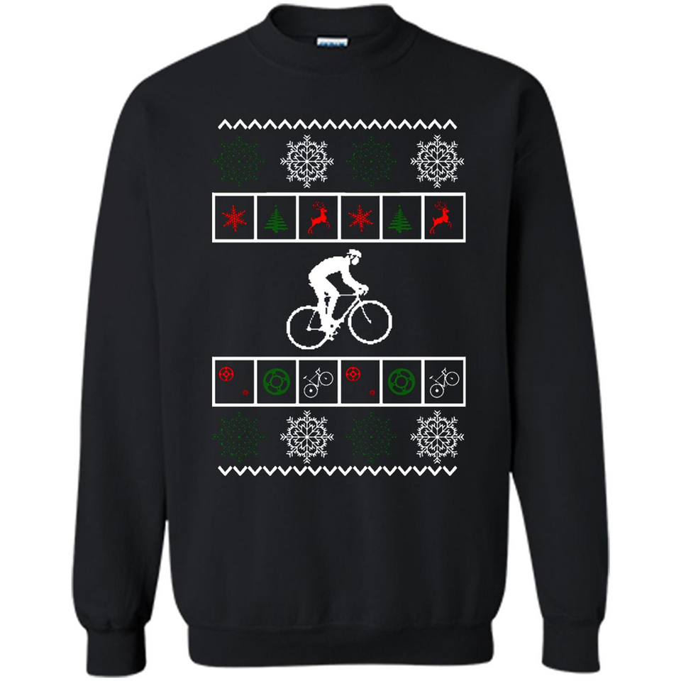 Christmas Ugly Sweater Best Cycling Ugly Christmas Sweater - Sweatshirt