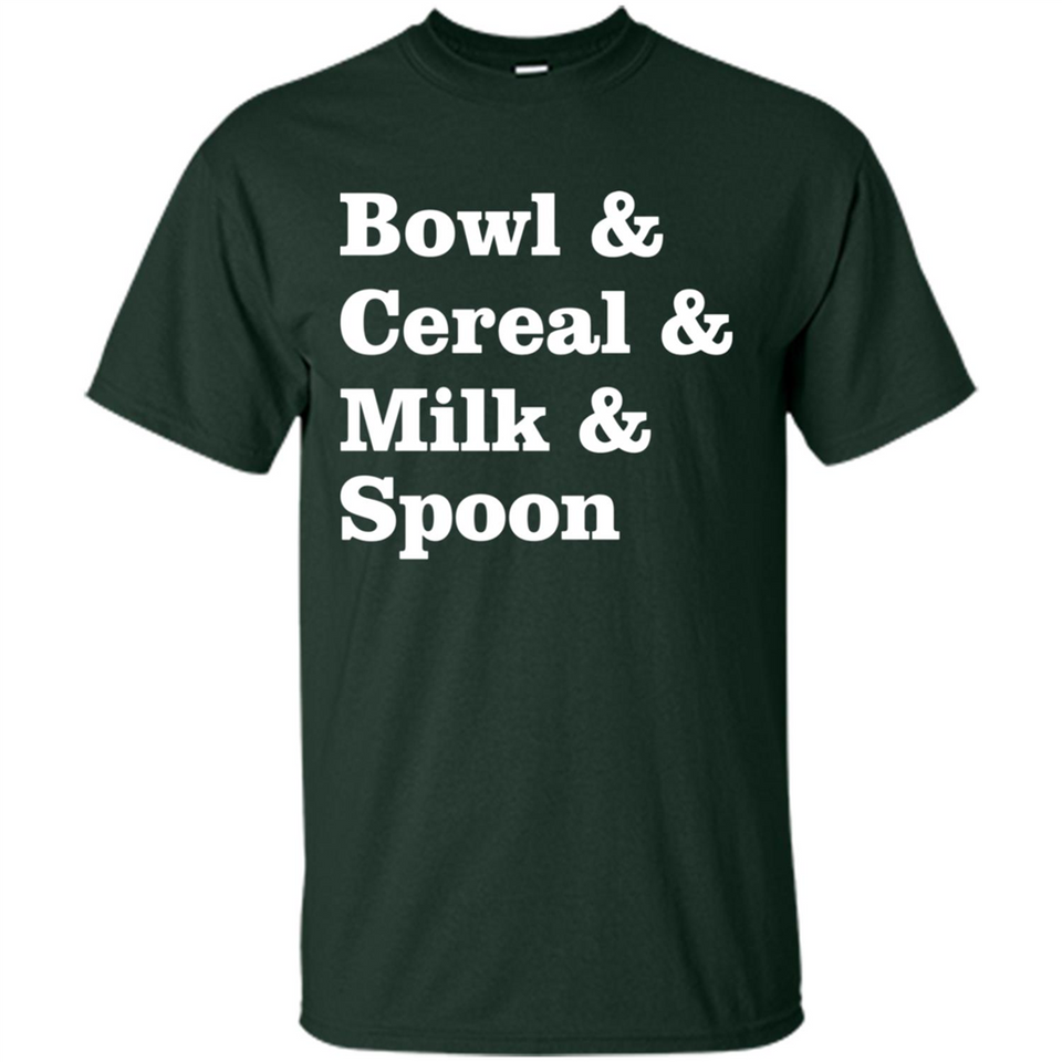 Tasty Cereal Recipe Bowl Milk Spoon