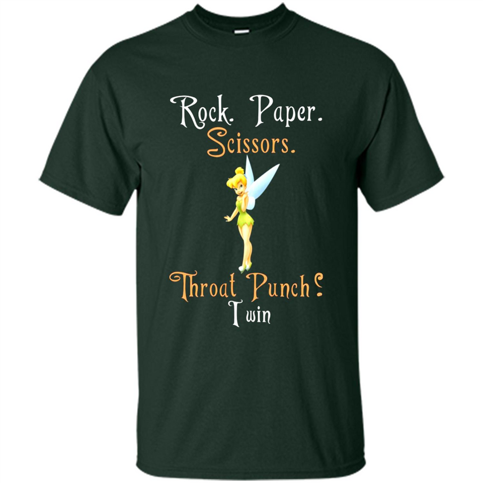 Tinker Bell Rock Paper Scissors Throat Punch I win PINGPONG