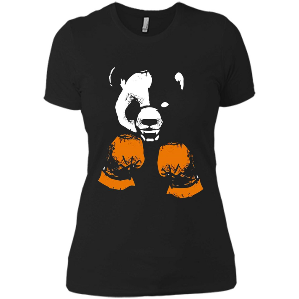The winner' Cool Panda Bear Boxing Glove - Ladies' Boyfriend T-Shirt