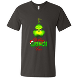 Resting Grinch Face Shirt PINGPONG - Men's V-Neck