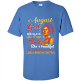 August Girl She Slays She Prays Beautiful Birthday PINGPONG